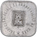 Moneta, Francja, Ville de Caen, 25 Centimes, 1921, EF(40-45), Aluminium