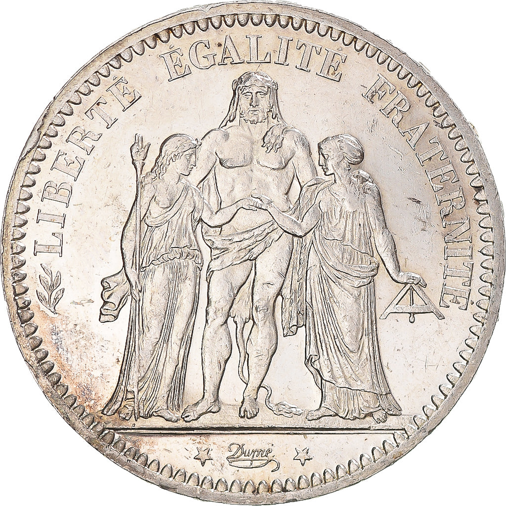 Coin, France, Hercule, 5 Francs, 1873, Paris, AU(55-58), Silver, KM:820.1