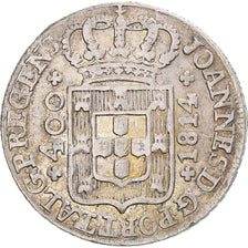 Coin, Portugal, João Príncipe Regente, 400 Reis, 1814, Lisbon, EF(40-45)