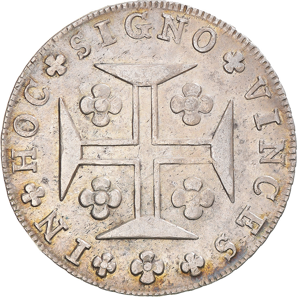 Moneda, Portugal, João Príncipe Regente, 400 Reis, 1816, Lisbon, MBC, Plata