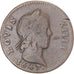Monnaie, France, Louis XIV, Double Tournois, 1647, Paris, ESSAI, TB+, Cuivre