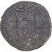 Moeda, França, Henri II, Douzain aux croissants, 1550, VF(20-25), Lingote
