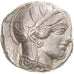 Moneda, Attica, Tetradrachm, ca. 454-404 BC, Athens, MBC+, Plata, HGC:4-1597