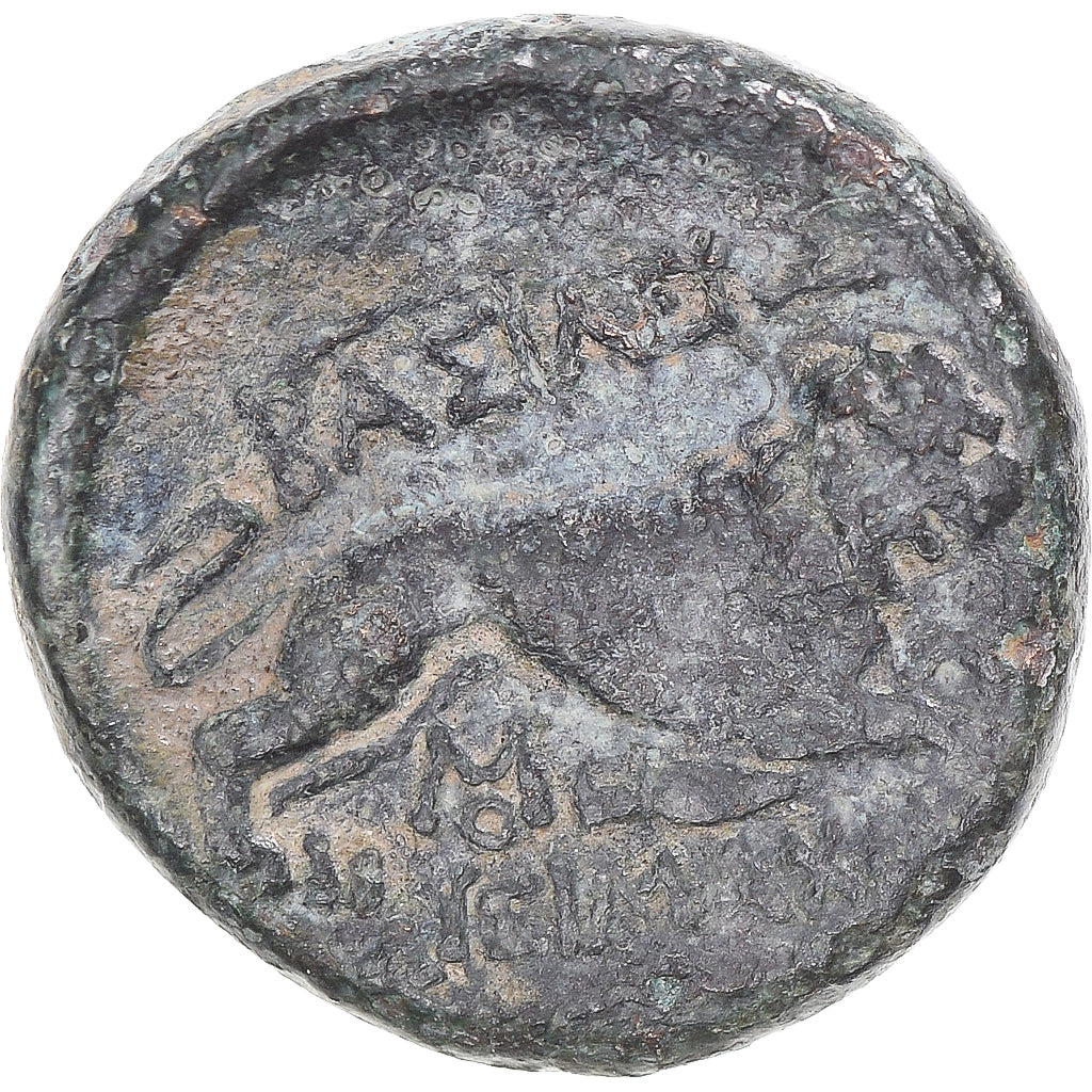 Coin, Thrace, Lysimachos, Æ, 305-281 BC, Lysimacheia, VF(30-35), Bronze