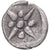 Monnaie, Asia Minor, Hémiobole, ca. 500-400 BC, Atelier incertain, TTB, Argent