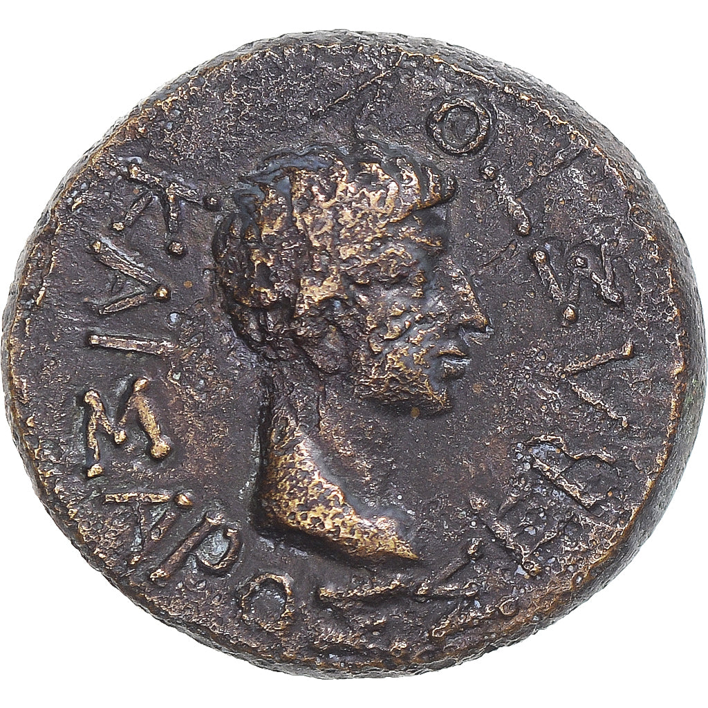 Coin, Thrace, Rhoemetalkes I & Augustus, Æ, ca. 11 BC-AD 12, AU(50-53), Bronze