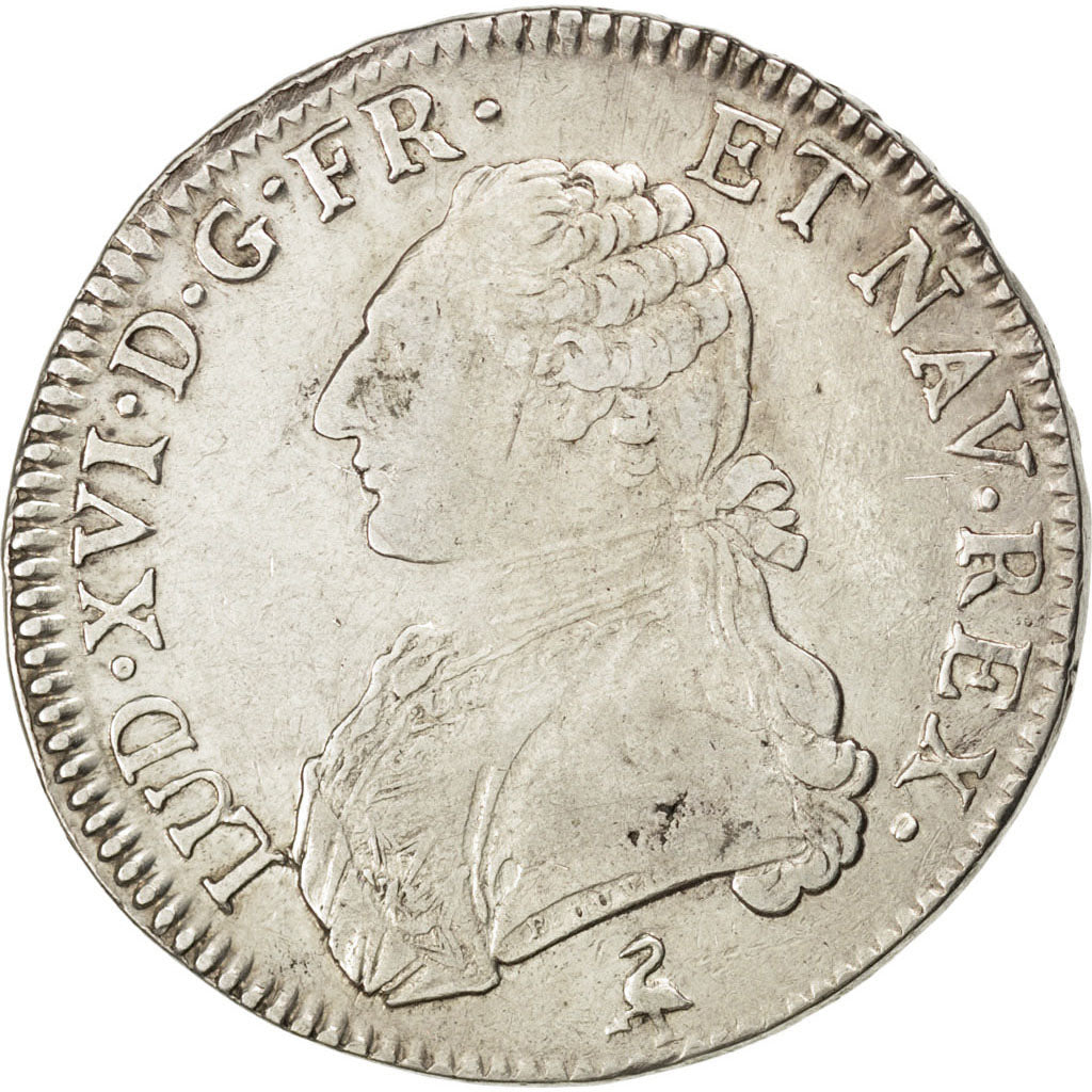 Francia, Louis XVI, Écu aux branches d'olivier, Ecu, 1784, Paris, BB, Argent...