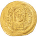 Moneta, Justin II, Solidus, 565-578, Constantinople, AU(55-58), Złoto, Sear:344