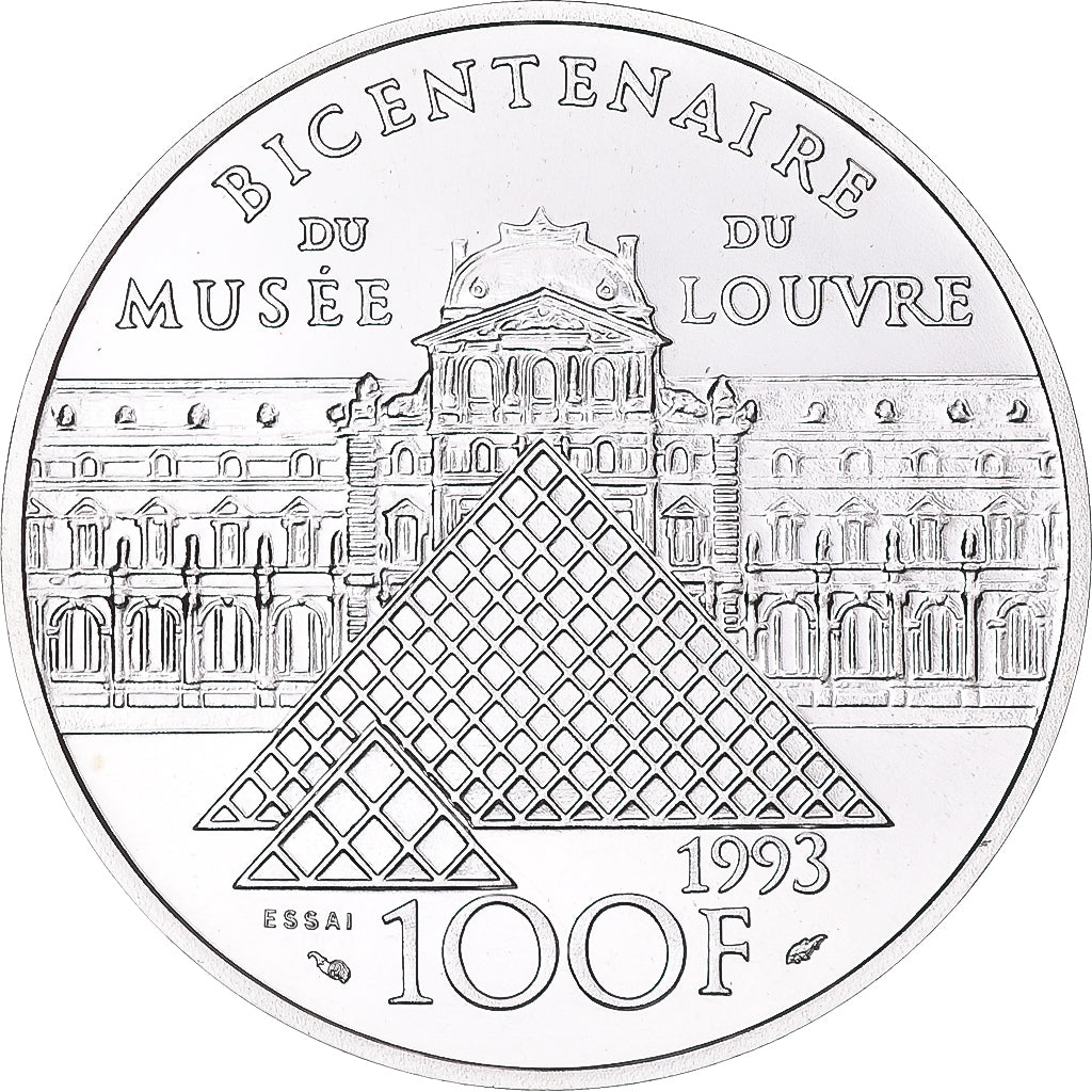 Coin, France, Vénus de Milo, 100 Francs, 1993, Monnaie de Paris, ESSAI