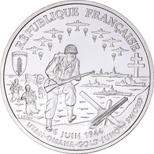 Coin, France, Débarquement, 1 Franc, 1993, Monnaie de Paris, ESSAI, MS(65-70)