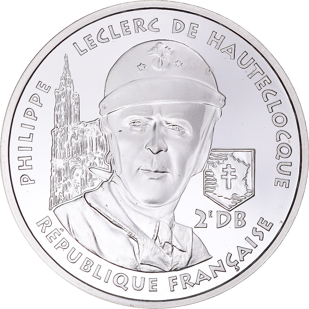 Münze, Frankreich, Philippe Leclerc de Hauteclocque, 100 Francs, 1994, Monnaie