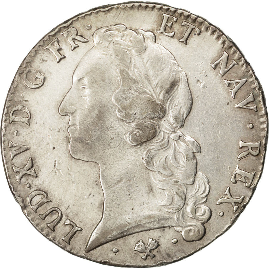 FRANCE, Écu au bandeau, ECU, 1769, Bayonne, KM #512.12, EF(40-45), Silver, ...