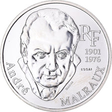 Coin, France, André Malraux, 100 Francs, 1992, Monnaie de Paris, ESSAI
