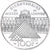 Coin, France, Bicentenaire du Musée du Louvre, 100 Francs, 1993, MDC, ESSAI