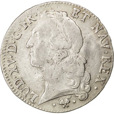 FRANCE, Écu au bandeau, ECU, 1764, Bayonne, KM #512.12, VF(30-35), Silver, ...