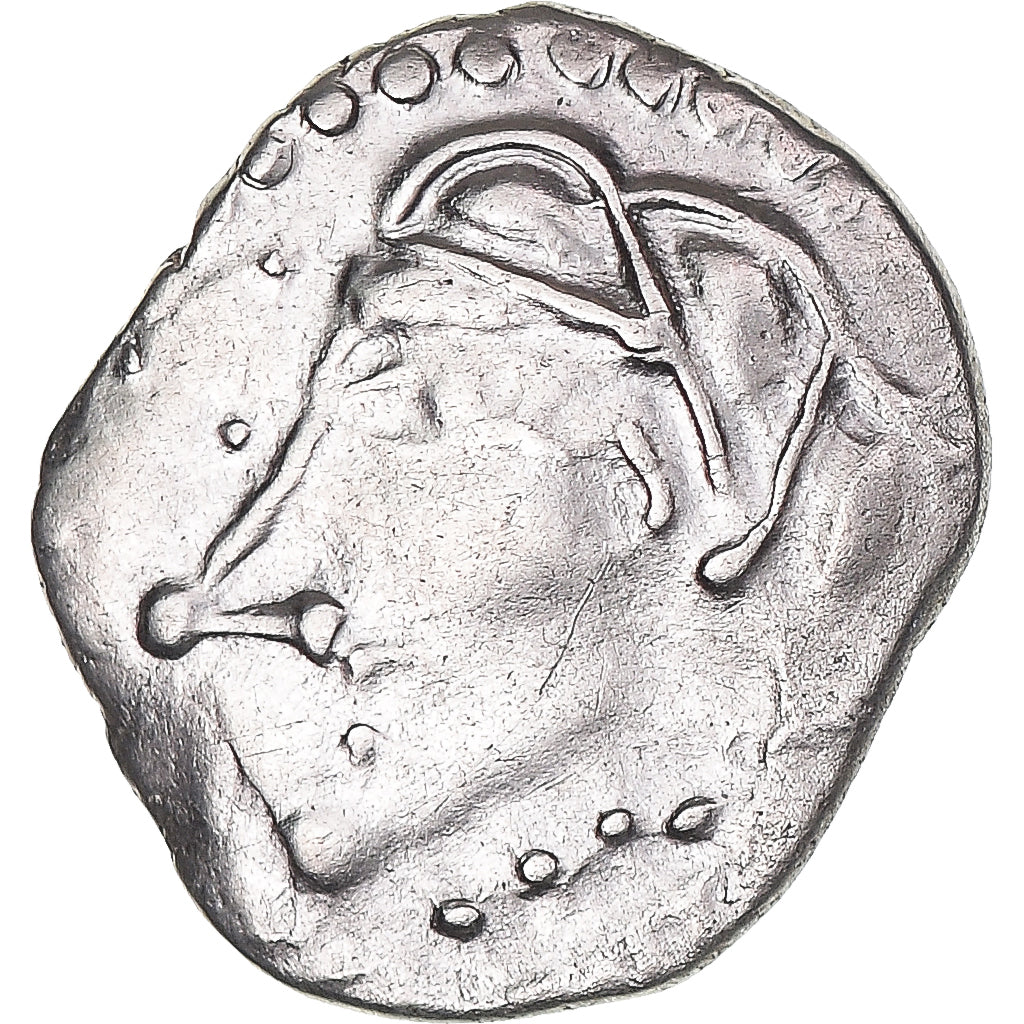 Coin, Bituriges Cubi, Quinarius, 1st century BC, AU(50-53), Silver