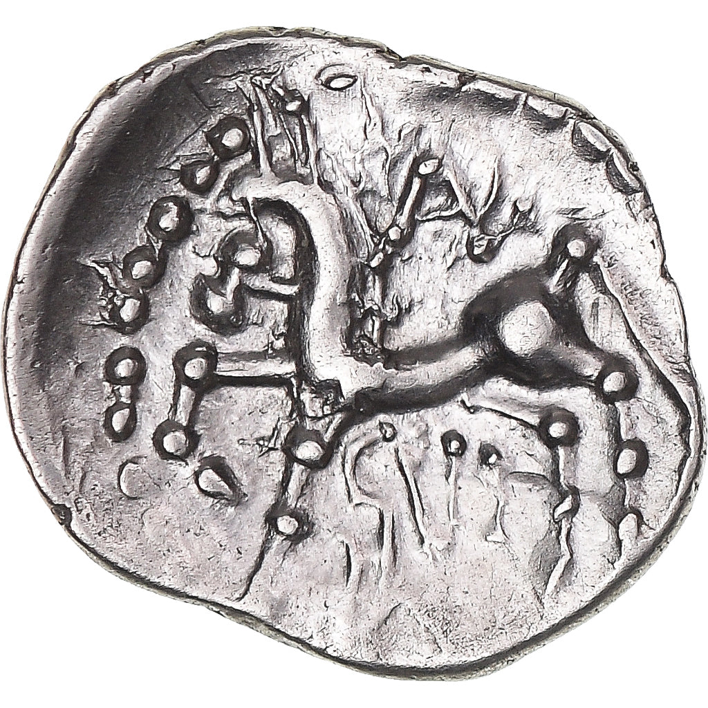 Coin, Bituriges Cubi, Quinarius, 1st century BC, AU(50-53), Silver
