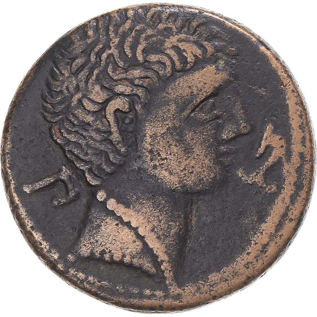 Coin, Spain, As, 2nd-1st century BC, Bilbilis, EF(40-45), Copper