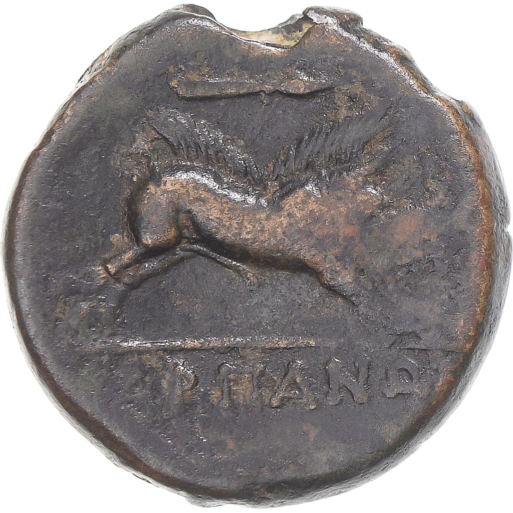 Moneda, Apulia, Æ, 325-275 BC, Arpi, MBC, Bronce, HN Italy:642