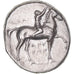Moneta, Calabria, Nomos, ca. 280 BC, Tarentum, AU(50-53), Srebro, HN Italy:957