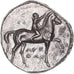 Coin, Calabria, Nomos, ca. 280 BC, Tarentum, AU(50-53), Silver, HN Italy:957