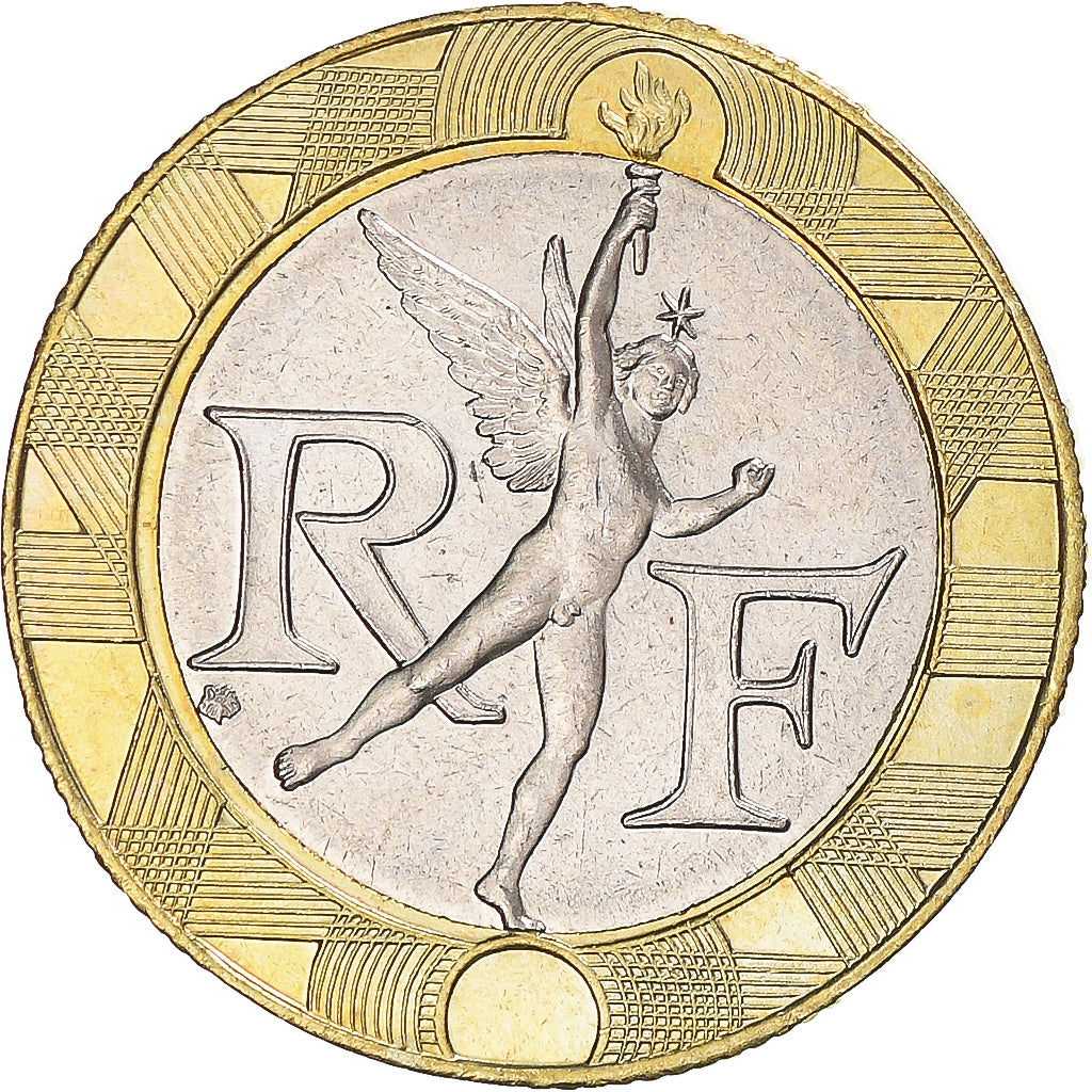 Monnaie, France, 10 Francs, 1995, SUP+, Bimétallique, Gadoury:827