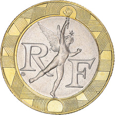Monnaie, France, 10 Francs, 1995, SUP+, Bimétallique, Gadoury:827