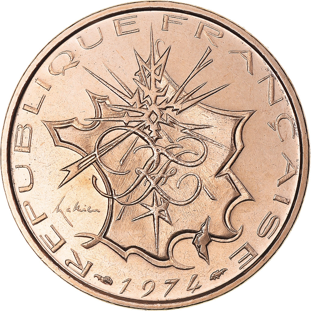 Monnaie, France, Mathieu, 10 Francs, 1974, Monnaie de Paris, ESSAI, FDC