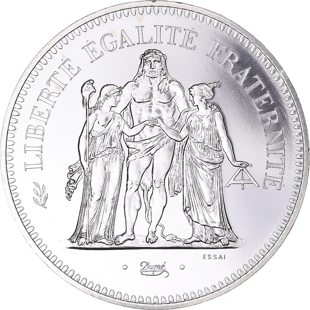 Monnaie, France, Hercule, 50 Francs, 1974, Monnaie de Paris, ESSAI, FDC, Argent