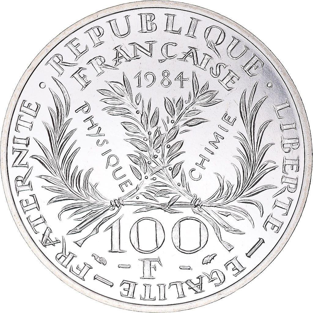 Münze, Frankreich, Marie Curie, 100 Francs, 1984, Monnaie de Paris, ESSAI