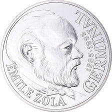 Munten, Frankrijk, Emile Zola Germinal, 100 Francs, 1985, Monnaie de Paris