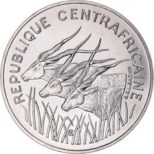 Coin, Central African Republic, 100 Francs, 1975, Monnaie de Paris, ESSAI