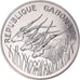 Munten, Gabon, 100 Francs, 1975, Monnaie de Paris, ESSAI, FDC, Nickel, KM:E6