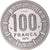 Coin, Chad, 100 Francs, 1975, Monnaie de Paris, ESSAI, MS(65-70), Nickel, KM:E5