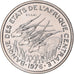 Monnaie, Gabon, 50 Francs, 1976, Monnaie de Paris, ESSAI, FDC, Nickel, KM:11