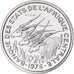 Coin, Cameroon, 50 Francs, 1976, Monnaie de Paris, ESSAI, MS(65-70), Nickel