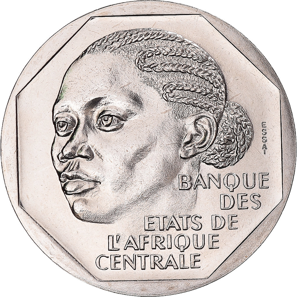 Coin, Central African Republic, 500 Francs, 1985, Monnaie de Paris, ESSAI