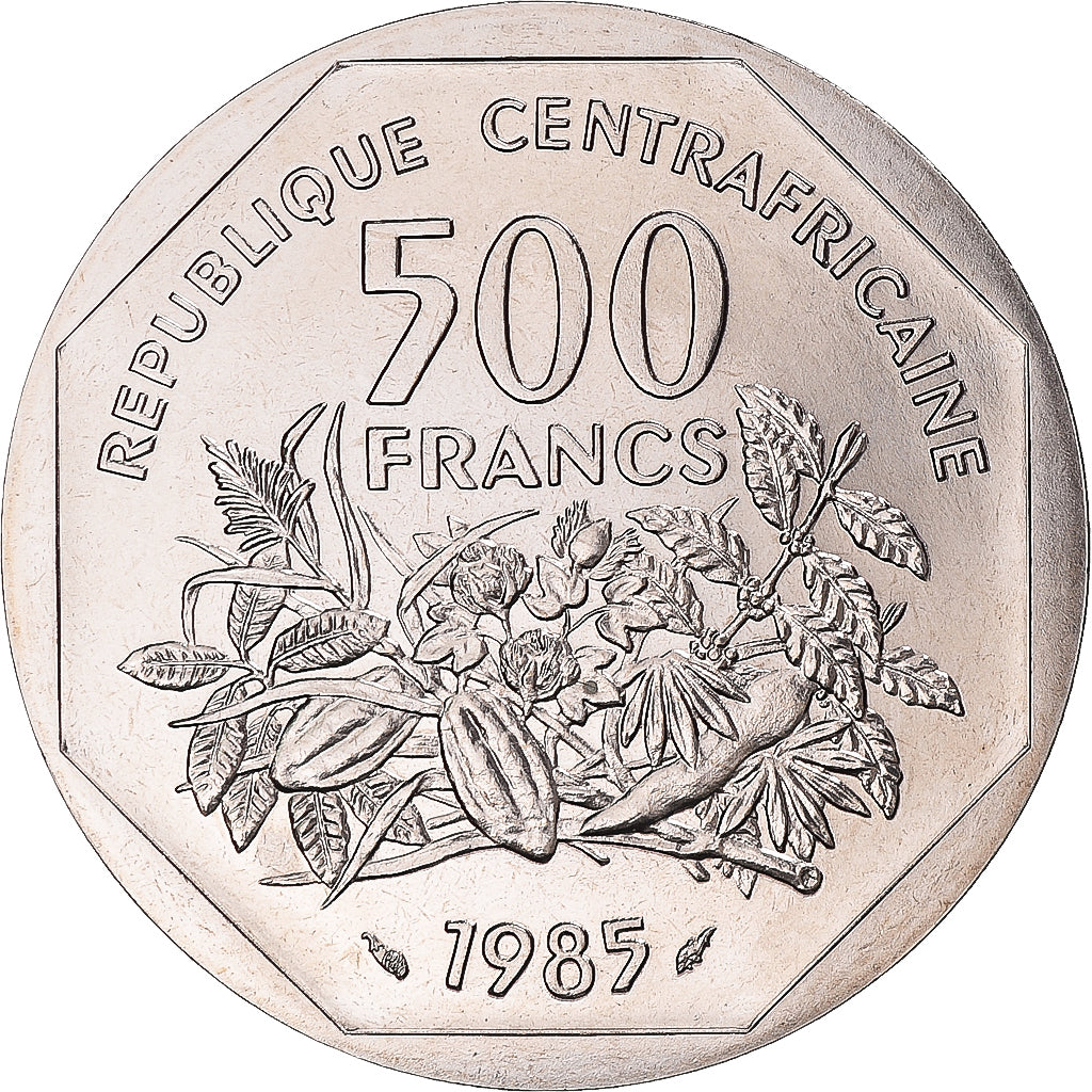 Coin, Central African Republic, 500 Francs, 1985, Monnaie de Paris, ESSAI