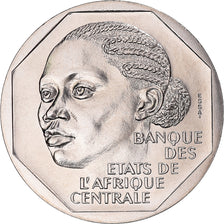 Coin, Gabon, 500 Francs, 1985, Monnaie de Paris, ESSAI, MS(65-70)