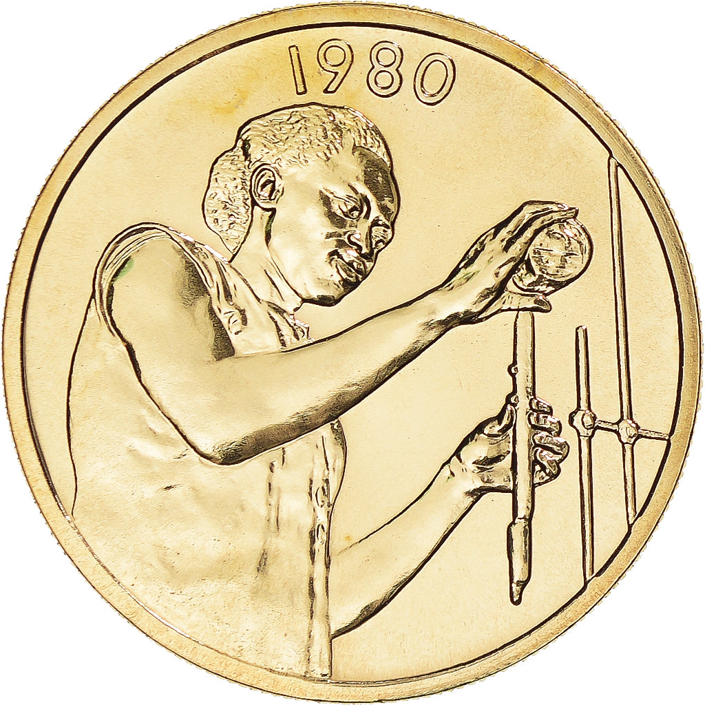 Moneta, Kraje Afryki Zachodniej, 25 Francs, 1980, Monnaie de Paris, PRÓBA