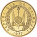 Moeda, Djibuti, 20 Francs, 1977, Monnaie de Paris, ENSAIO, MS(65-70)