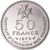 Moeda, Comores, 50 Francs, 1975, Monnaie de Paris, ENSAIO, MS(65-70), Níquel