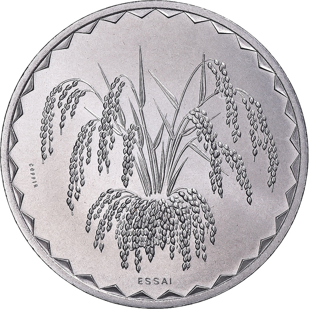 Coin, Mali, 25 Francs, 1976, Monnaie de Paris, ESSAI, MS(65-70), Aluminum, KM:E4