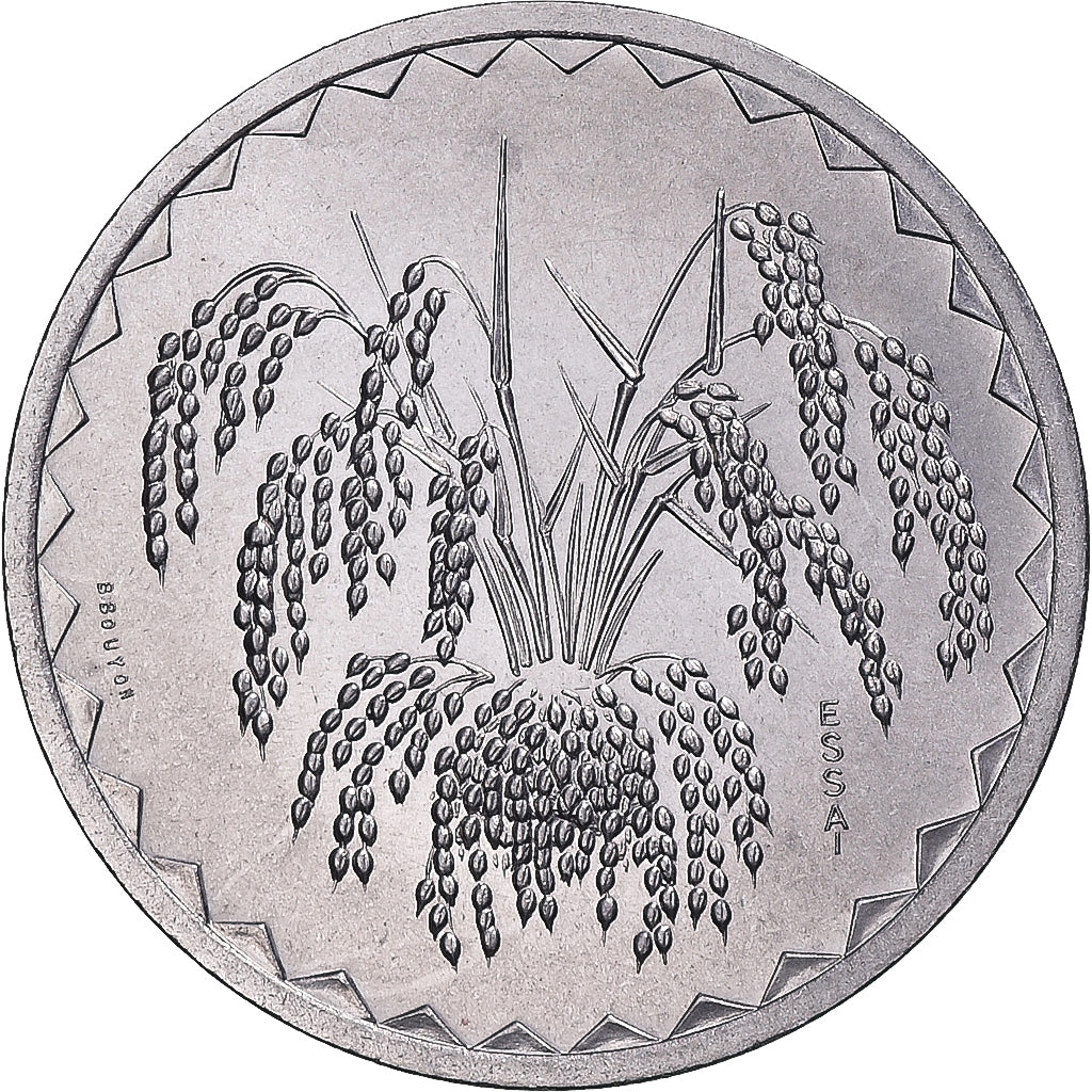 Coin, Mali, 10 Francs, 1976, Monnaie de Paris, ESSAI, MS(65-70), Aluminum, KM:E3