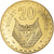 Coin, Rwanda, 20 Francs, 1977, Monnaie de Paris, ESSAI, MS(65-70), Brass, KM:E6