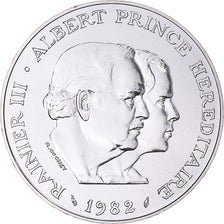 Coin, Monaco, Rainier III & Albert, 100 Francs, 1982, Monnaie de Paris, ESSAI