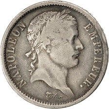FRANCE, Napoléon I, 2 Francs, 1808, Paris, KM #684.1, VF(30-35), Silver, Gadoury