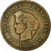 Münze, Frankreich, Cérès, 5 Centimes, 1896, Paris, S, Bronze, KM:821.1