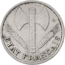 FRANCE, Bazor, 50 Centimes, 1943, Paris, KM #914.1, AU(50-53), Aluminum, 18,...