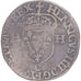 Moneta, Francja, Henri IV, Douzain, 1593, Saint-Lô, VF(30-35), Bilon
